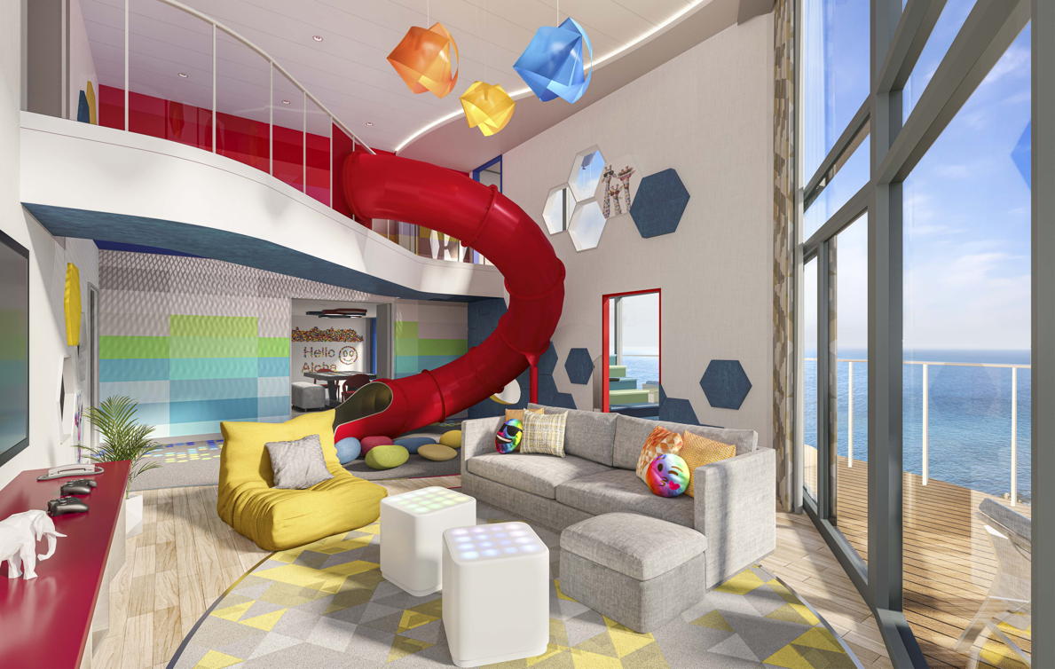 Icon of the Seas will debut the first Ultimate Family Townhouse. (RCI)