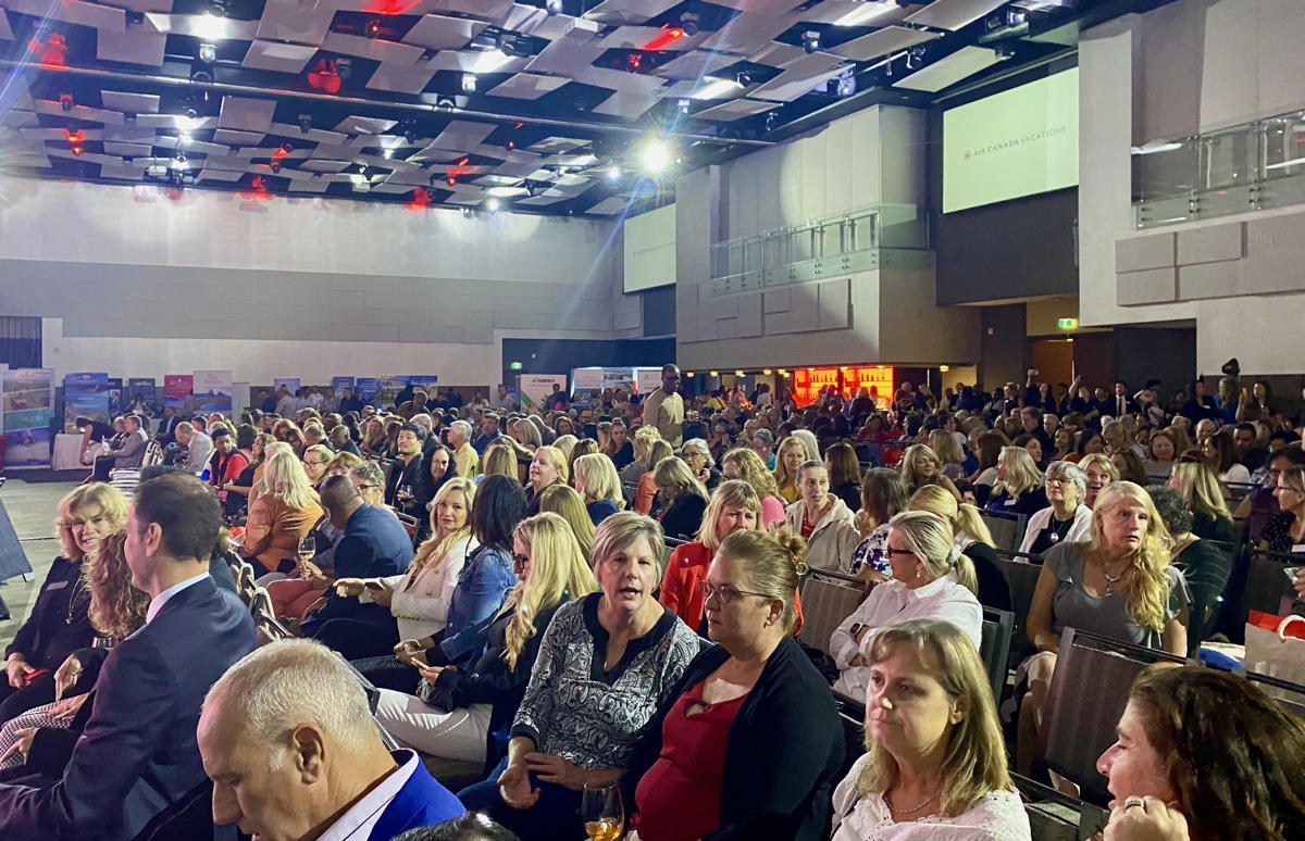 More than 800 top-tier travel advisors and suppliers gathered at ACV's Dream Makers showcase in Toronto. (Doug Wallace)