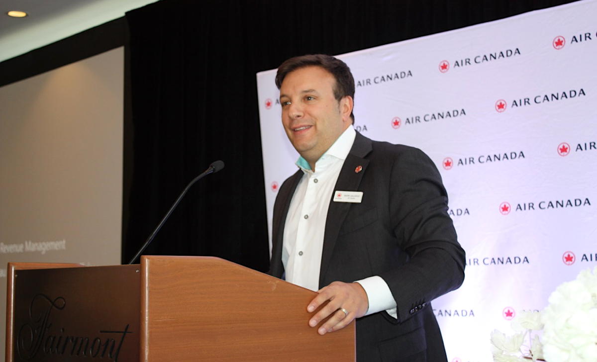 Mark Galardo, executive vice-president, revenue and network planning, Air Canada. (Pax Global Media/Christina Newberry)