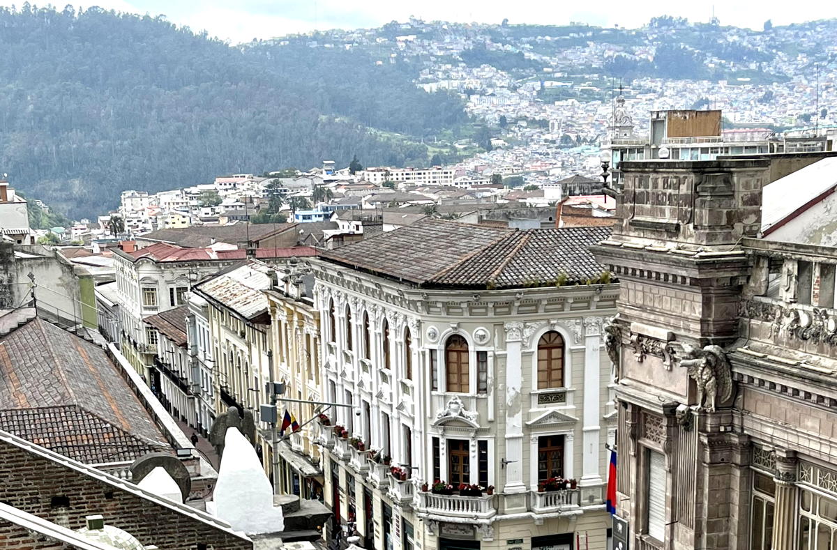 Old city charm. Quito has a mix of new and old, but the Historical Centre is full of Spanish colonial architecture. (Jonathan Parlee)