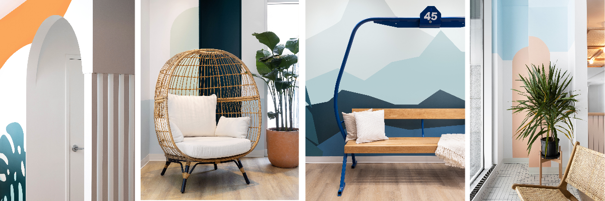 Inside Club Med's new travel agency in Montreal, QC. (Club Med) 