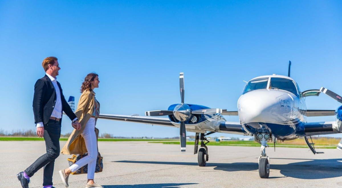 FLYGTA offers air taxi service from Toronto's Billy Bishop airport to Niagara, Kingston and Muskoka. (FLYGTA) 
