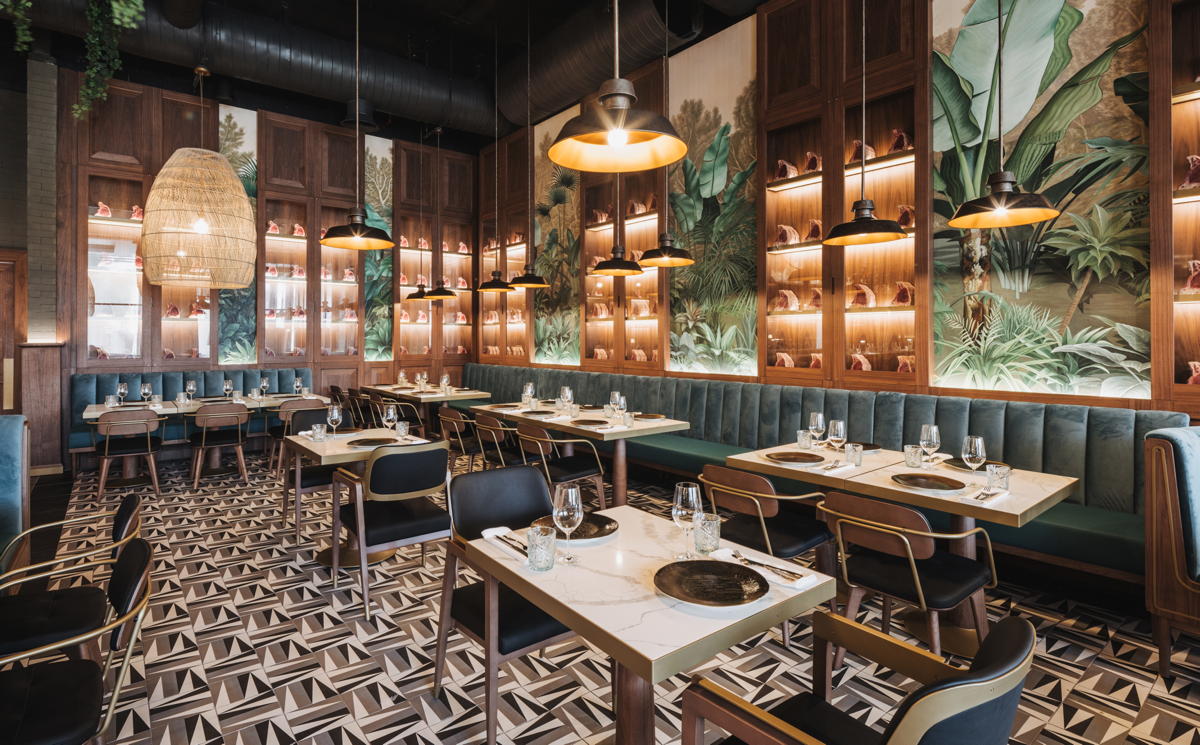 Inside The Blind Butcher restaurant. (Supplied)