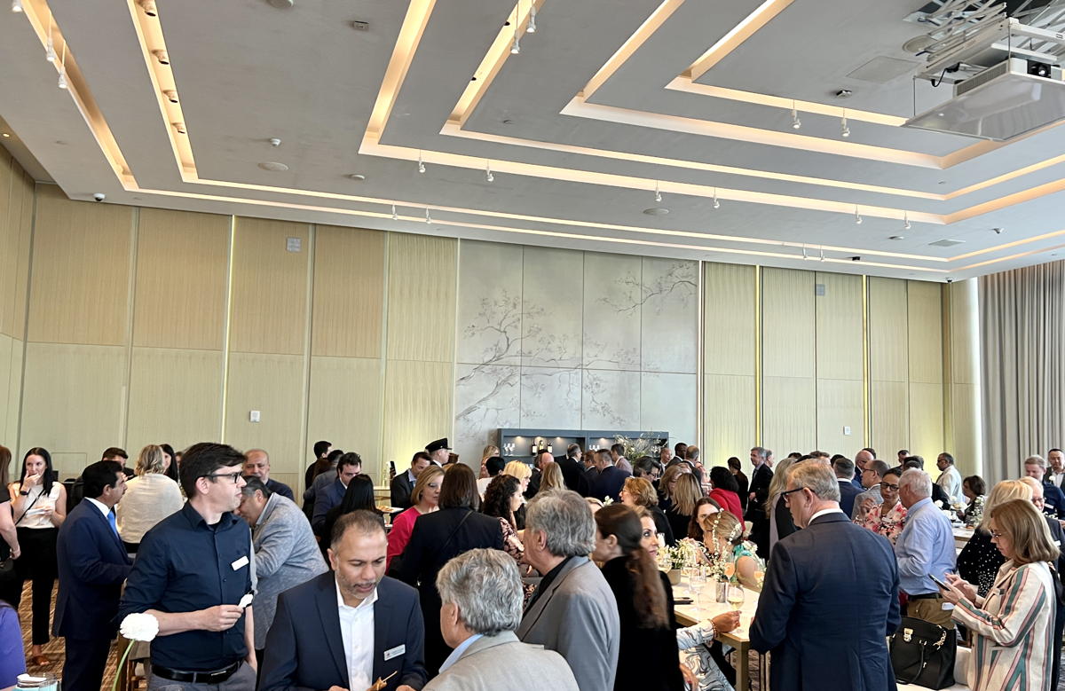 A packed house at the Four Seasons Hotel on Thursday (April 13). (Pax Global Media)