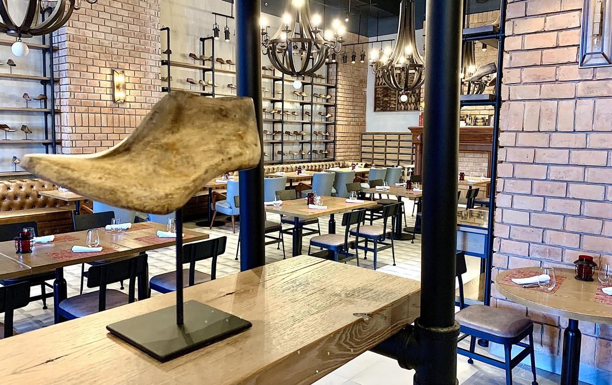 Italian restaurant Noodle & Thread is reminiscent of an old-school tailor’s shop. (Pax Global Media/file photo)