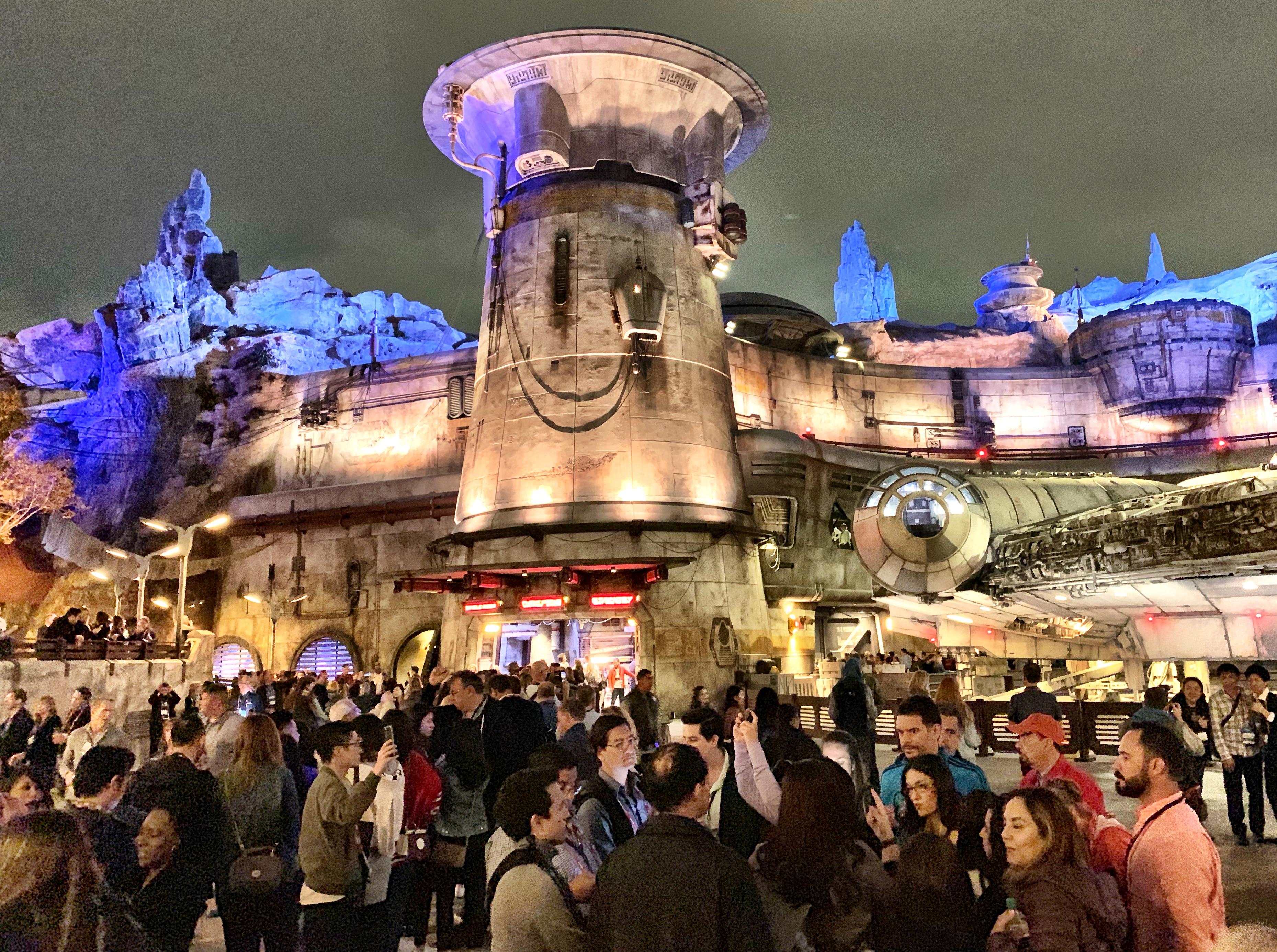 MAY THE FORCE BE WITH YOU. Delegates at IPW explore Star Wars: Galaxy’s Edge at Disneyland Park in Anaheim, California. 
