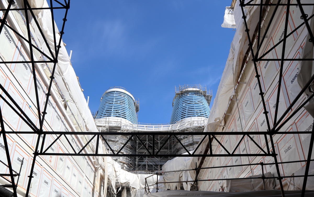 Icon of the Seas is now 70 per cent complete. The ship will debut in January 2024. (Pax Global Media/Jessica Huras)