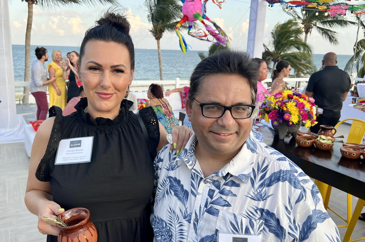 From left: Carolyn Bujtas, Vikas Malhotra. (Pax Global Media) 