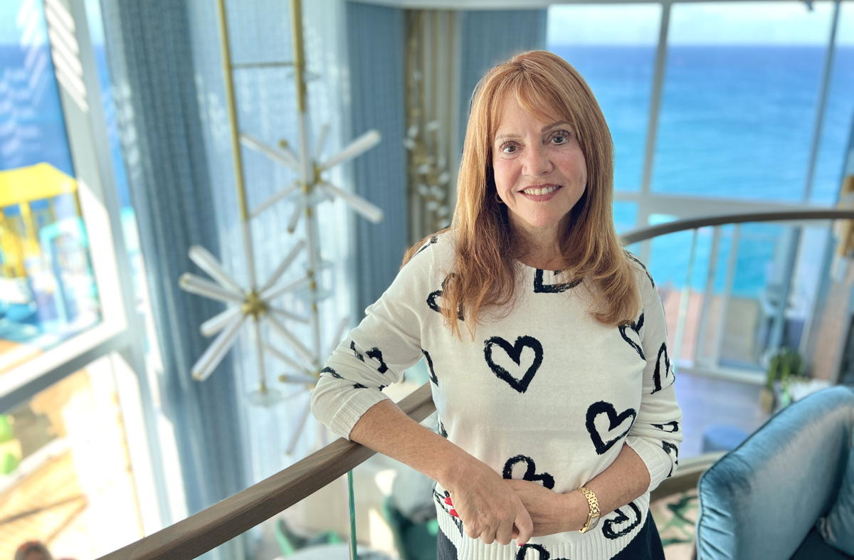 Vicki Freed, Royal Caribbean's senior vice president of sales, trade support and service. (Pax Global Media)