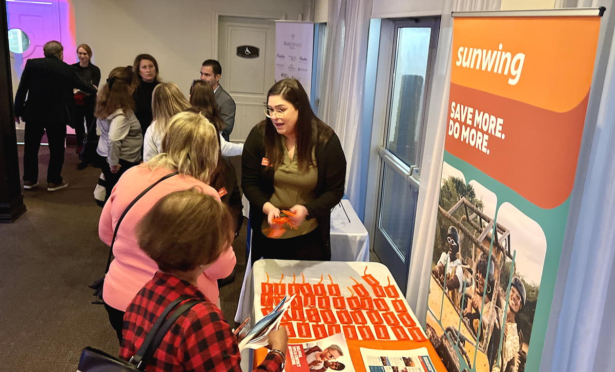 Sunwing on the scene at Palais Royale. (Pax Global Media) 