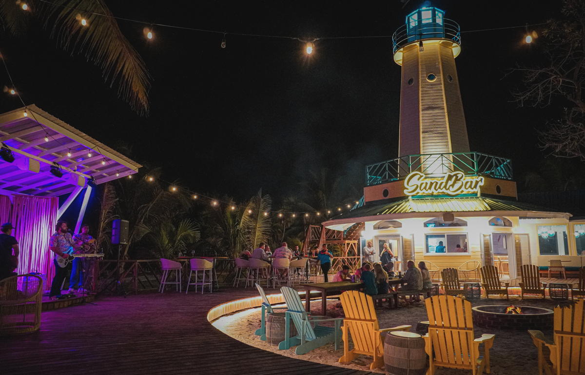 The The Sandbar lighthouse. (Supplied) 