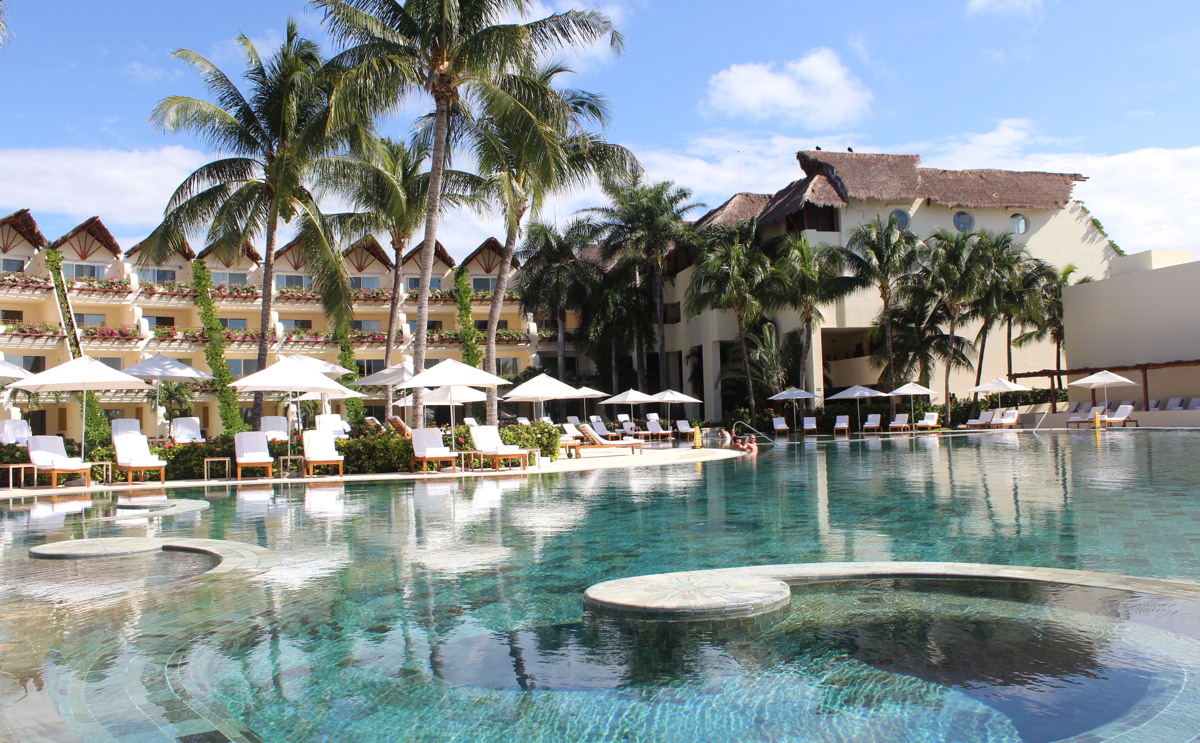 SWIM TIME. Poolside at Grand Velas Rivera Maya (file photo)