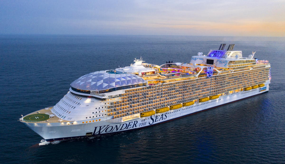 Wonder sails to the Caribbean from Fort Lauderdale from March to April 2022. (Royal Caribbean) 