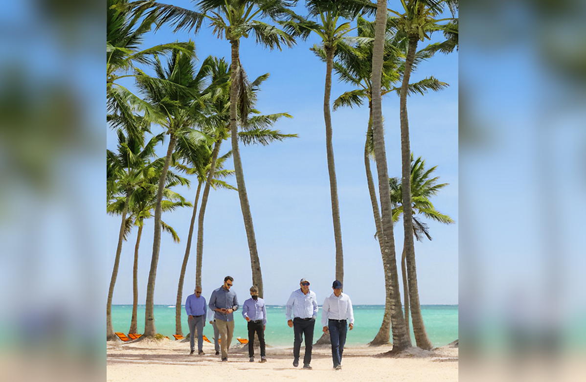 Members of the Sandals Resorts International Executive Committee tour the Dominican Republic. (Supplied) 