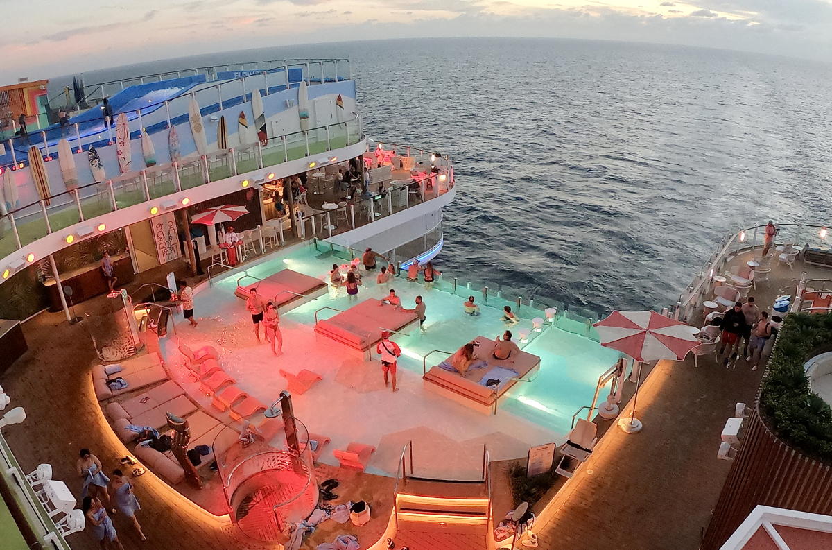 The Hideaway on board Icon of the Seas. (Pax Global Media)