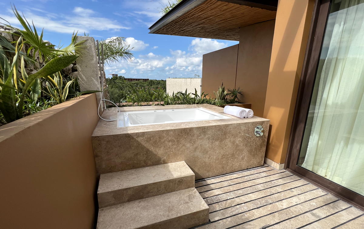 Master Suites come with private jacuzzis on one of two terraces. (Pax Global Media) 