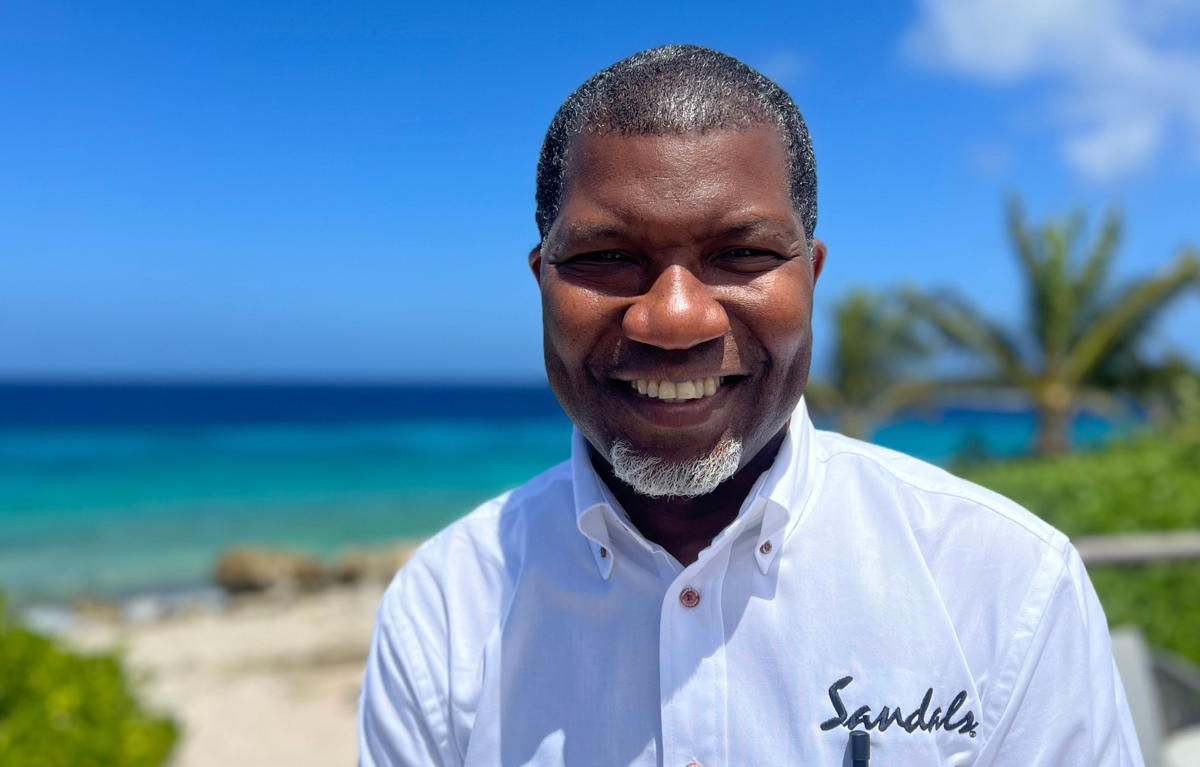Richard Todd, senior sales consultant, Sandals Resorts. (Pax Global Media) 