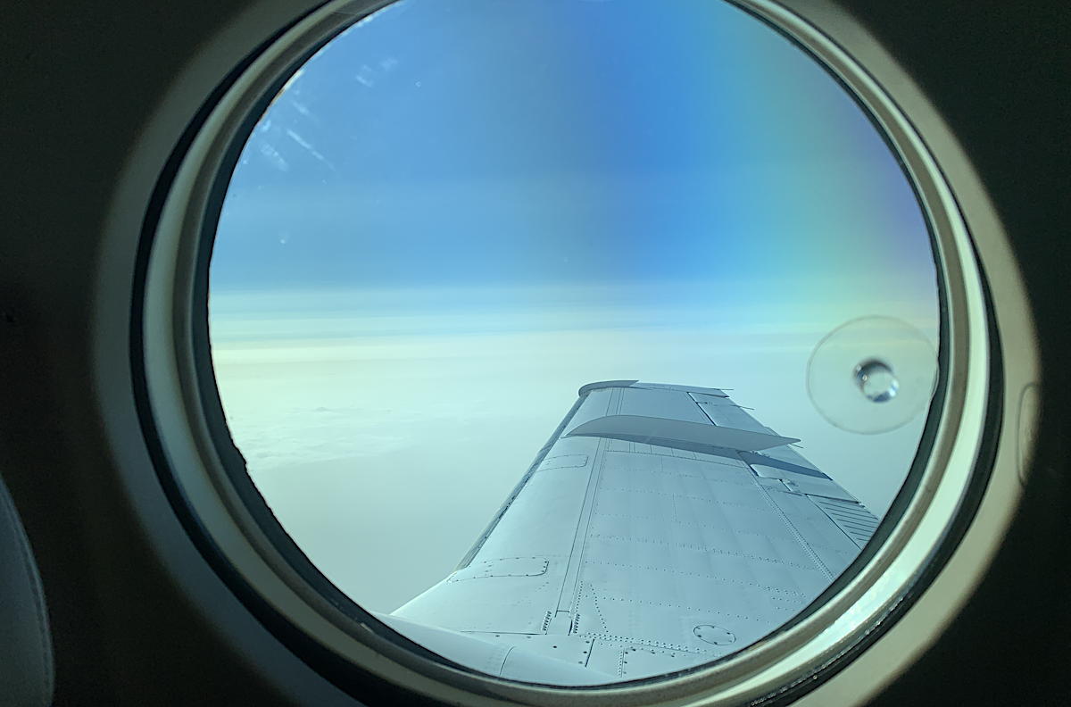 VIEW FROM ABOVE. Flying with FLYGTA feels like a scene from Lifestyles of the Rich and Famous. (Pax Global Media) 