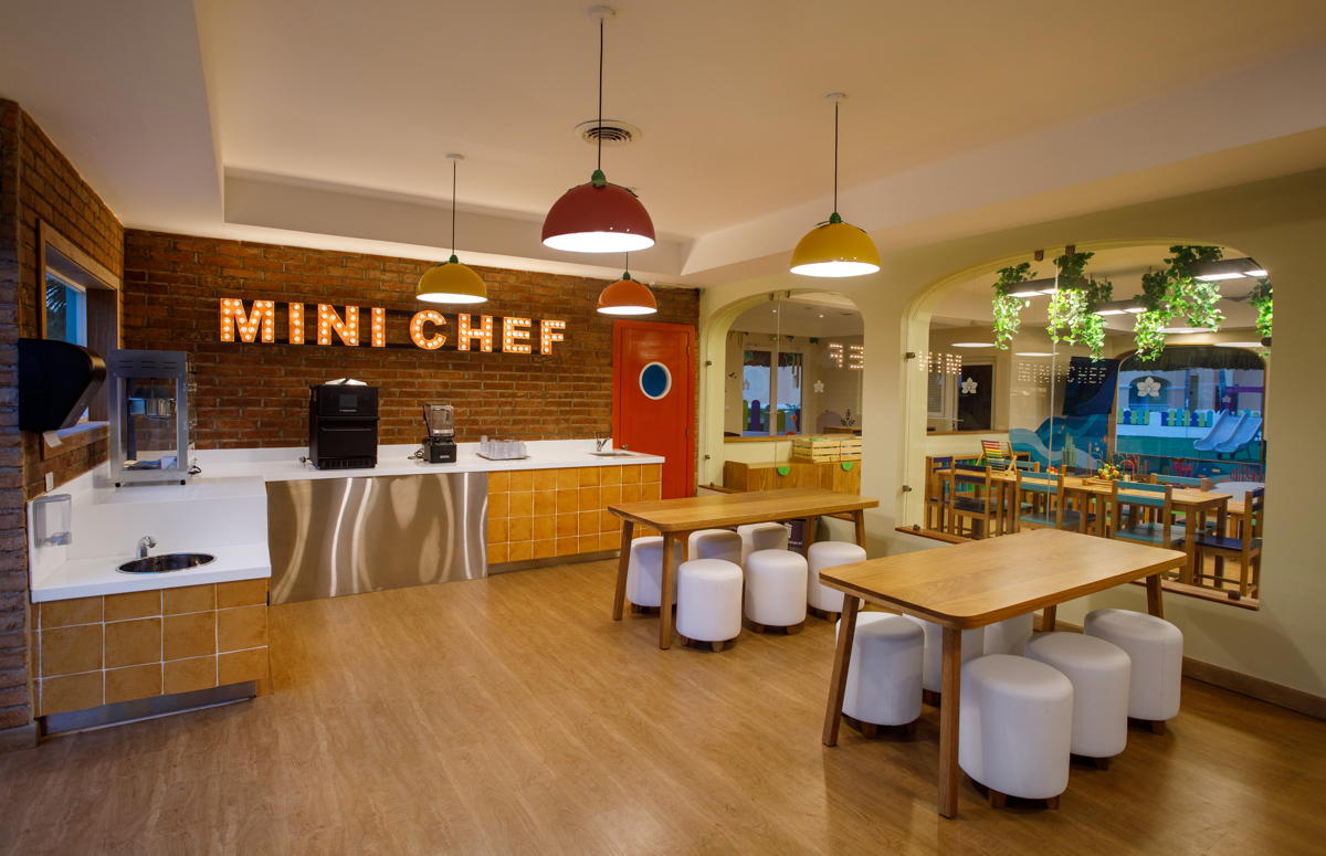 A new "Mini Chef" area at Star Camp for kids. (Supplied)