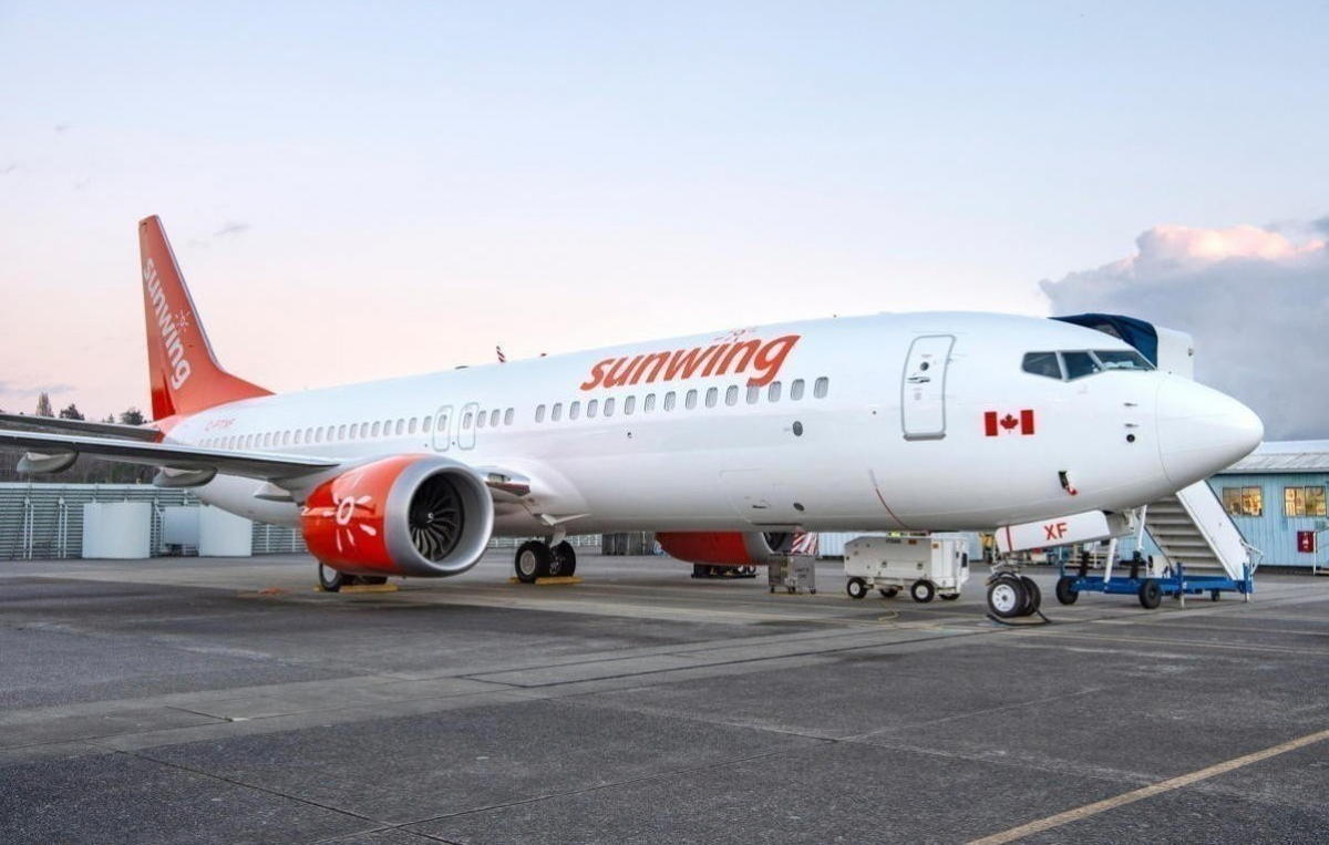 Sunwing says its flight schedule has “returned to normal” following a cyberattack on a third-party provider. (Sunwing) 