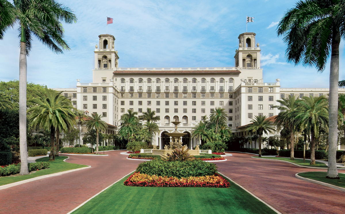 Exterior of The Breakers Palm Beach. (Courtesy of The Breakers Palm Beach)