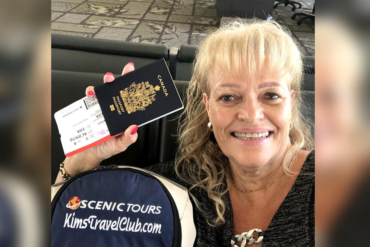 Kim Paquette, a.k.a. “The Travel Queen.