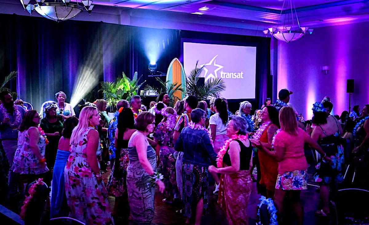 A dance party breaks out at TDC's conference in Toronto. (Supplied) 