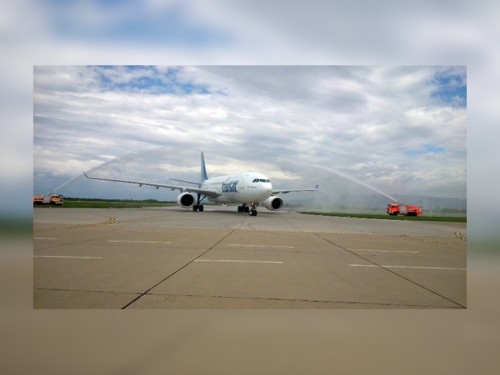 Transat celebrates inaugural flight to Zagreb