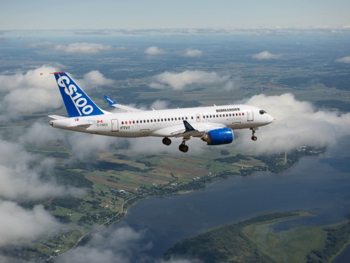 Bombardier CS100 cleared for takeoff in U.S. & Europe