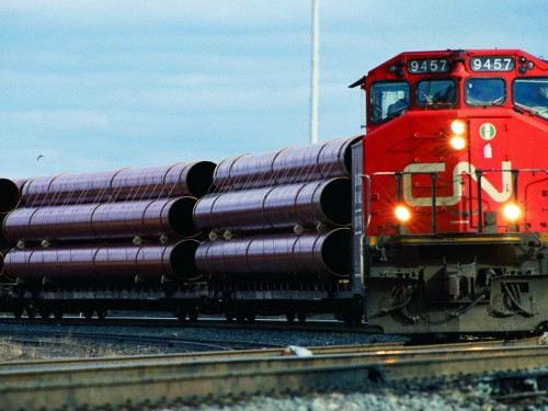 CN Rail reports second-quarter losses