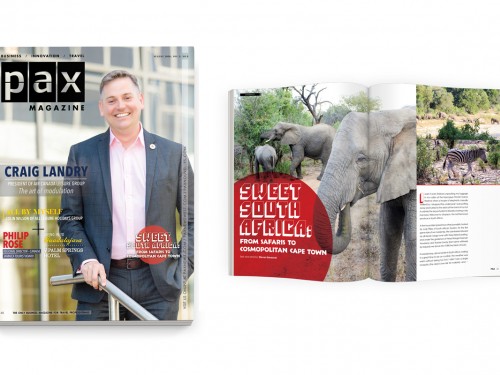 Air Canada's Landry makes his own kind of music