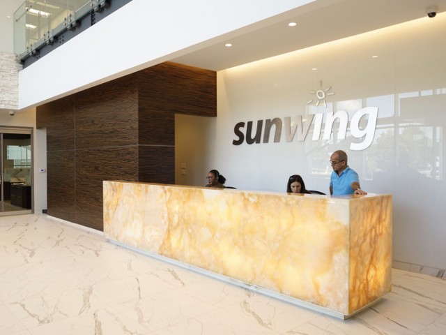 Sunwing opens doors at new head offices