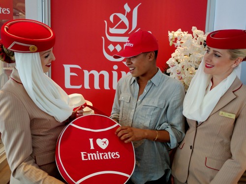Emirates shows love for tennis at Rogers Cup