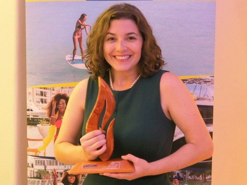 Britney Hope wins Barbados Tourism Media award