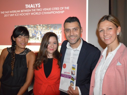 Rail Europe, Thalys hit the ice for IIHF 2017