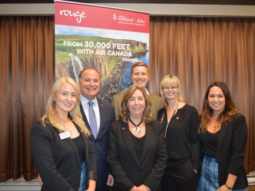 Visit Scotland & Air Canada welcome agents to workshop