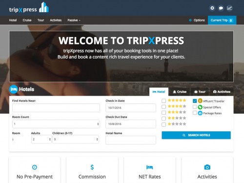 New version of tripXpress now online