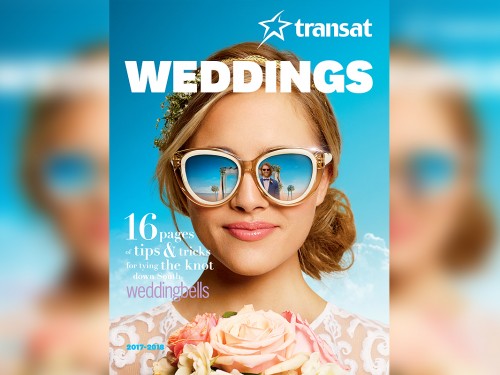 Transat's launches 2017-18 Weddings brochure