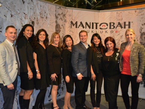 Contiki, Trafalgar & Insight Vacations celebrate the official launch of The Manitobah Mukluks Storyboot School