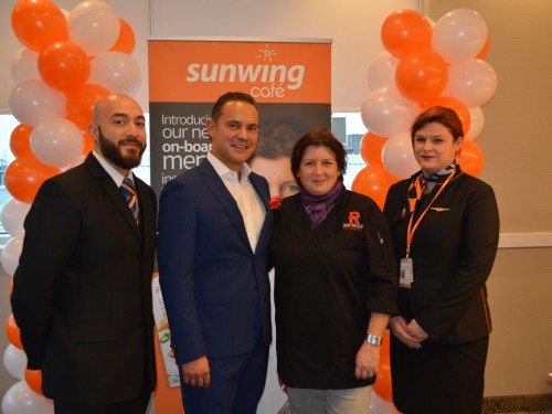 Sunwing aims to redefine “airplane food” with new partnership