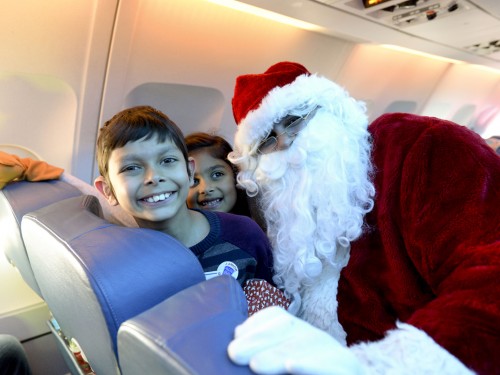 Air Transat & Children’s Wish Foundation of Canada take kids on annual 'Flights in Search of Santa'