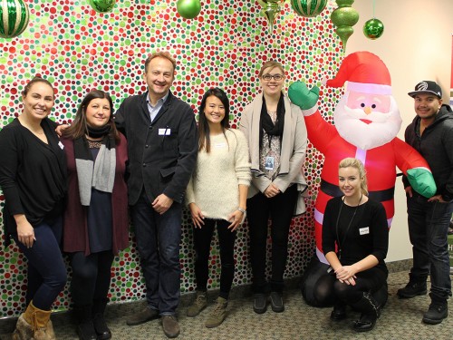 Trafalgar team gives back