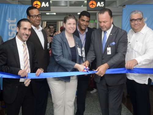 Air Transat celebrates its first direct flight to Santo Domingo