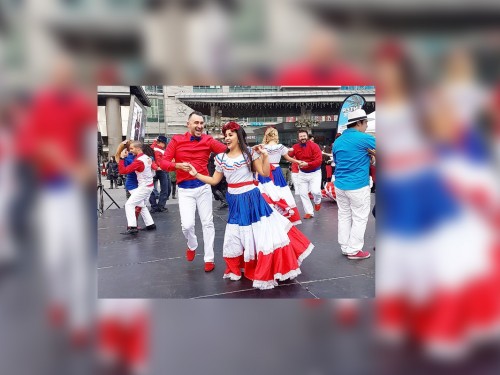 'Beat the Winter Blues' event takes place at Yonge-Dundas Square
