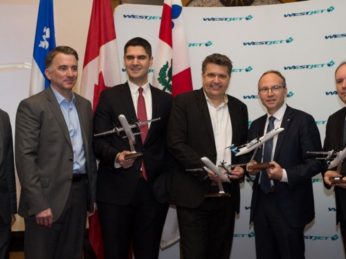 WestJet launches new routes in Quebec