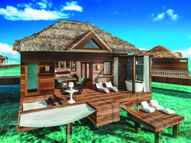 Sandals Grande St Lucian unveils over-the-water bungalows