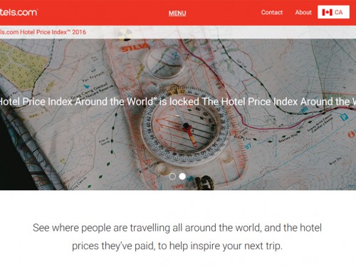 Average hotel prices remain stable in 2016