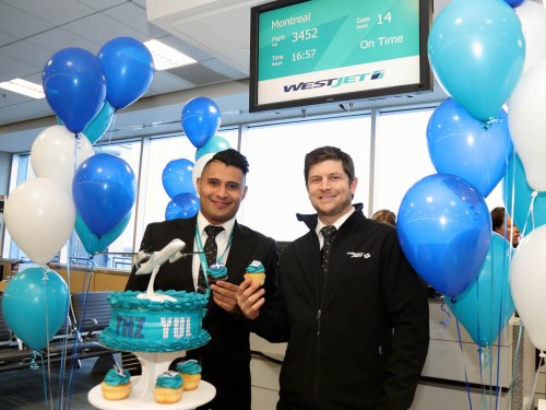 WestJet inaugurates new Halifax-Montreal route