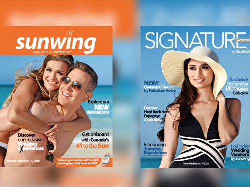 Sunwing & Signature's 2017-18 brochures now available
