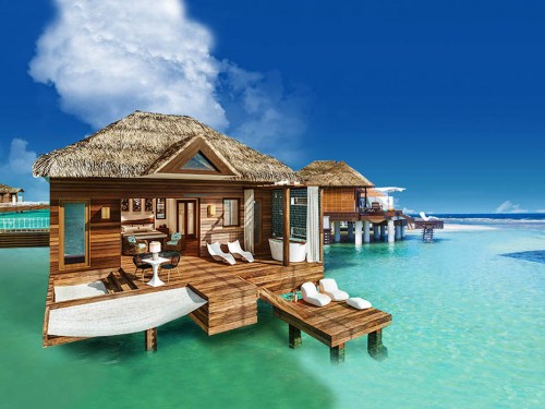 Over-the-water bungalows coming to Sandals South Coast
